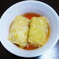 ひなたのねこやなぎ's cooksnap of when they made 出汁が染み染み☆和風ロールキャベツ.