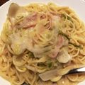 seatome's cooksnap of when they made 鍋１つで『ミルクスープパスタ』.