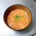 K0A9O0R8U♪'s cooksnap of when they made レンジで簡単 トマトの味噌汁.
