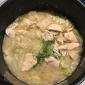 クックHNAJOK☆'s cooksnap of when they made 鳥もも肉と白菜の蒸し煮.