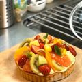 ako1188's cooksnap of when they made バター不使用☆米粉のフルーツタルト.