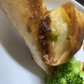 三姉妹❤️'s cooksnap of when they made サクフワ！長芋と海老の三角春巻き☆.