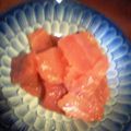 maruru-nn's cooksnap of when they made トロより美味♡まぐろの日伊漬け.