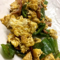 rui_and3's cooksnap of when they made 鶏肉としめじのふわふわ卵炒め.
