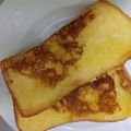 たいぴーち's cooksnap of when they made 牛乳いらずの☆ふわふわ☆フレンチトースト.