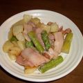 かよっぺ's cooksnap of when they made アスパラじゃがベーコン.