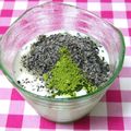 美々☆彡's cooksnap of when they made 抹茶✿ごま✿ヨーグルト.