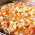 MOKA★☆'s cooksnap of when they made 子供もバクバク！簡単！食べる野菜スープ.