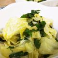 なおきんとん's cooksnap of when they made キャベツ・大葉・海苔のワサビ麺つゆ和え♪.