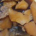 まあみママ's cooksnap of when they made ハマチのアラ煮（圧力鍋で）.