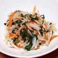 yucca_a's cooksnap of when they made 簡単☆もやしとニラのナムル.