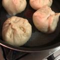 1035's cooksnap of when they made フライパンで簡単「肉まん」.