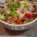 マリアモニカ's cooksnap of when they made 鍋ひとつで☆あさりとトマトのスープスパ.