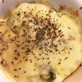 もリのくま's cooksnap of when they made クリームパスタソースの残りでグラタン♪.