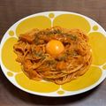 クックM2498W☆'s cooksnap of when they made カルボナーラチリトマト.