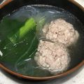 yummy?'s cooksnap of when they made 肉団子いり春雨スープ！ウマ塩仕立て♪.