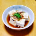 ドルフィンサーモン's cooksnap of when they made ほんのり湯豆腐風味♪レンジで温やっこ.