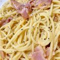 ◎みーちゃん◎'s cooksnap of when they made 超簡単洗い物が少ないカルボナーラ.