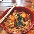 おきょうねえ's cooksnap of when they made なめこおろし蕎麦♪温かい手作りそばつゆ.