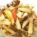 エターニア's cooksnap of when they made 簡単！炒め肉じゃが きんぴら風.