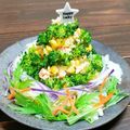 aquyuu's cooksnap of when they made ポテトサラダdeクリスマスツリー☆.