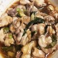 satoyuharu's cooksnap of when they made レンジで簡単☆長ネギと鶏肉の照り焼き風.