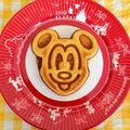 miyumaru◎'s cooksnap of when they made ノンオイル♡簡単！米粉ワッフル★.