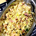 夕飯は６時です's cooksnap of when they made 長ネギとベーコンの炒飯.