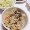 ★tori's cooksnap of when they made ★五つ星★自慢の牛肉まぜご飯★.