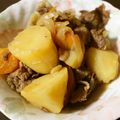 ＊実月＊'s cooksnap of when they made ♬肉じゃがの赤ワイン風味♬.