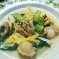 虹色♪︎ちゅーりっぷ's cooksnap of when they made *帆立と青梗菜で豆乳ミルクのコトコト煮*.