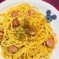 しゃーぷ☆'s cooksnap of when they made 簡単！ウィンナーと玉ねぎのスパゲッティ.