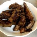 トラなな's cooksnap of when they made ❤カリカリ豚レバー❤.
