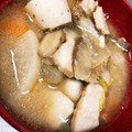 クックOJI7M1☆'s cooksnap of when they made 里芋多めの豚汁 冷凍里芋不使用 冷凍でも.