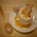 かわうそＰ's cooksnap of when they made 祝1歳☆赤ちゃんケーキ（豆腐クリーム）.