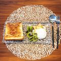 ちゃぴ♥'s cooksnap of when they made はちみつバタートースト.