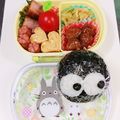 めいめい☆☆☆'s cooksnap of when they made となりのトトロ♪キャラ弁.