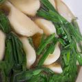 meruko61's cooksnap of when they made 簡単！水餃子スープ♡.