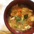 mummypig's cooksnap of when they made 白菜と豆腐の優しいスープ.