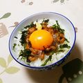 ネコかえる's cooksnap of when they made ひと手間かけた　たまごかけご飯＊納豆.