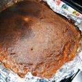 ゆあんど's cooksnap of when they made 超簡単★新聞紙型で作るカステラ.