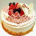 ЯＶＩ's cooksnap of when they made 【ケーキに豪華な飾りを(ティアラ)】.