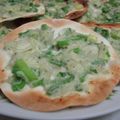 カフェマッキアート's cooksnap of when they made 餃子の皮 de 簡単♪大人のじゃこピザ.