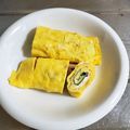 ebipeco's cooksnap of when they made おもてなしに✨大葉入り卵焼き.