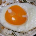 ﾋﾟﾛﾐ♡'s cooksnap of when they made 目玉焼き丼.