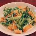 おきょうねえ's cooksnap of when they made 5分で即うま！水菜と油揚げの煮びたし.