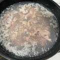 ima0314's cooksnap of when they made 牛肉や豚肉の脂を落とす下ごしらえ♬.