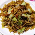 まぶたん's cooksnap of when they made お野菜たっぷり♪まろやかソース焼きそば.