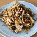☆すぬぴっぴ☆'s cooksnap of when they made 食物繊維たっぷり!!ごぼうの甘辛揚げ煮.