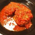 クックAO9SE9☆'s cooksnap of when they made 煮込みハンバーグ♪香草トマトソース.